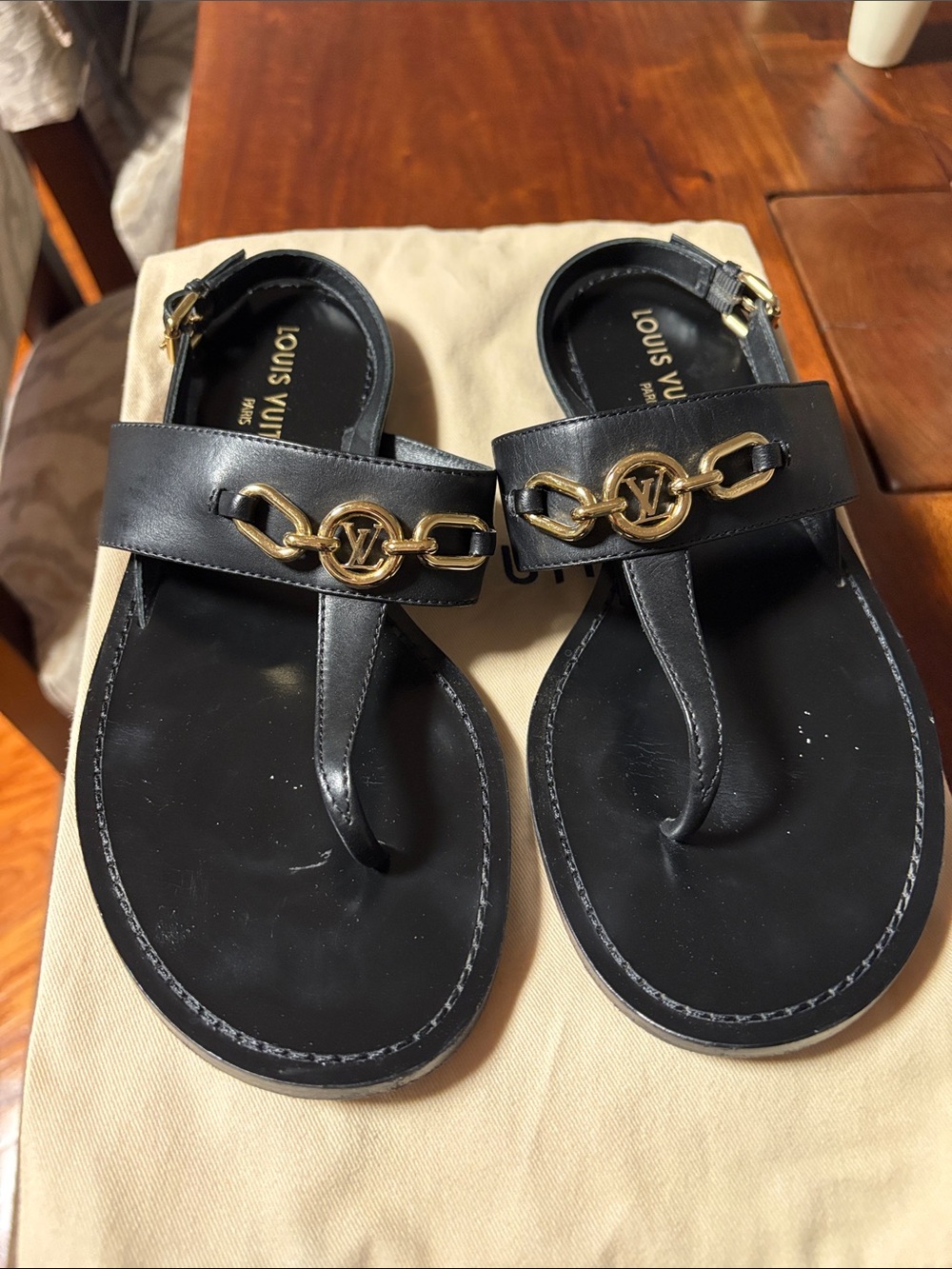 Louis Vuitton Orsay Flat Sandals